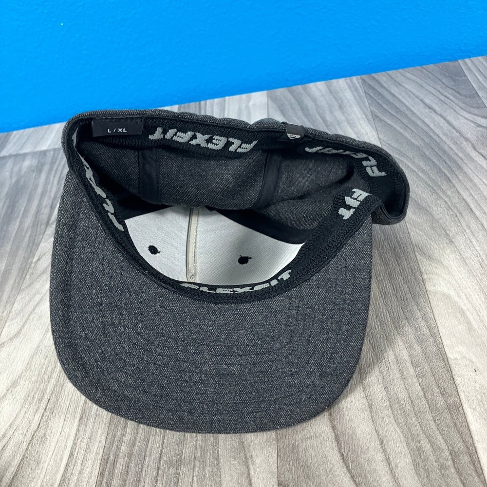 Quiksilver Hat Flexfit Men's L/XL Gray Heather Boardriding Apparel‎ - Picture 4 of 6